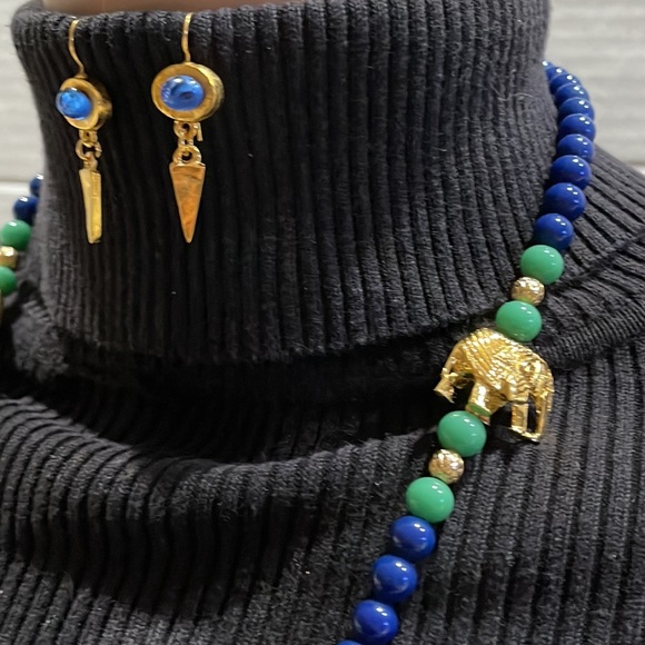 Vintage necklace and earrings set - Picture 3 of 7